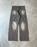 new retro baggy jeans women hip hop goth tie dye ripped denim jeans men y2k streetwear harajuku straight high waisted pants unique jeans style 636