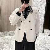 2023 Autumn New Light Luxury Fashion Comfortable Jacket Men Jacket Casual Top Boutique Clothing Simple Style ClothesforTeenagers