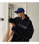 Trendy American Ins Green Hooded Sweatshirt for Men in Autumn 2024 New Trendy Brand Loose Y2K Couple Retro Sports Tops