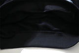 Retro Distressed Graffiti Letter Embroidery Washed Black Sweatshirts M
