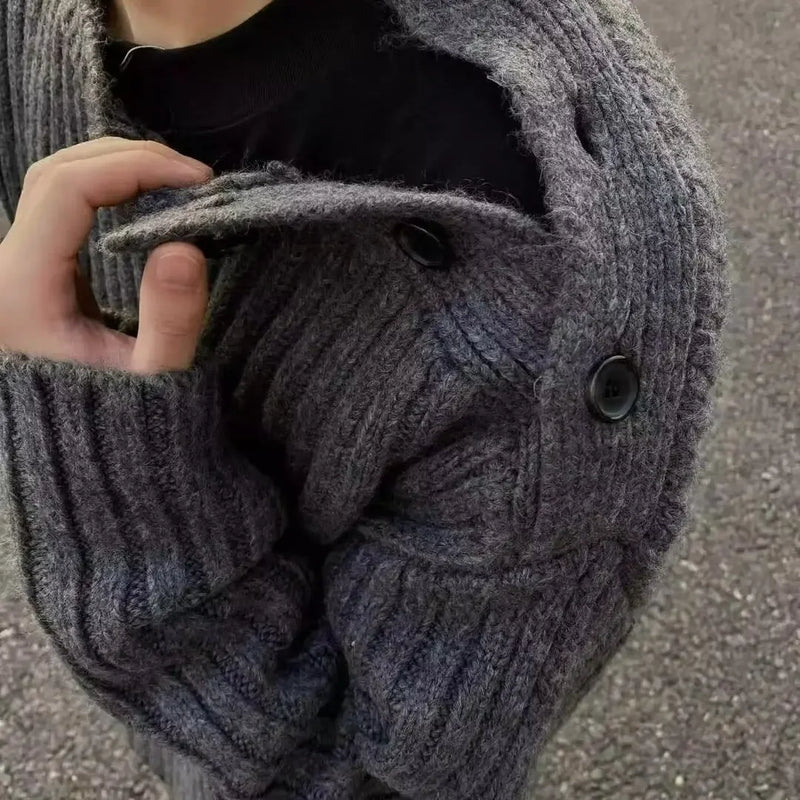 techwear flame hoodie for men with heavyweight knit, cold season layering fit, ideal for men’s fashion and seasonal streetwea