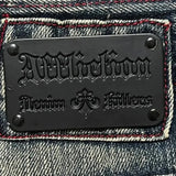 goth hip hop oversized skull embroidery pattern y2k baggy jeans new men and women straight black jeans retro casual denim pants unique jeans style 911
