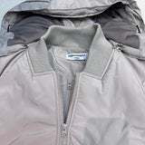 Brand New 2023 Mens Ninja Functional Dual Zipper Parkas Windproof Hooded Jacket Puffers Pockets Outdoor Work Coats Thicken #633