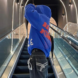 Y2K Women Hoodies Letter Print Harajuku Aesthetic Punk Hip Hop Long Sl