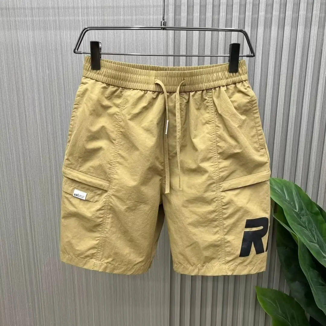 2024 Men Short Running Fitness Shorts men Summer Gyms Workout Male Breathable