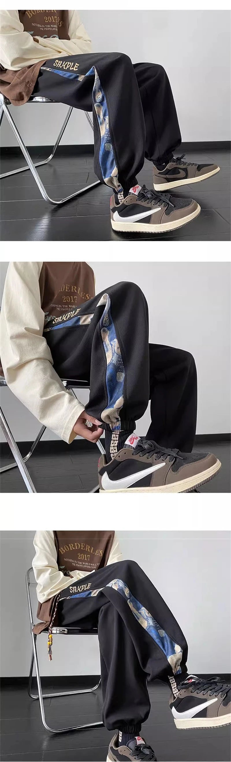 hip hop fashion anime printed sweatpants for men autumn casual corduroy baggy joggers pantalones hombre y2k streetwear trousers unique joggers style 197