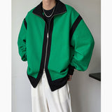 minimalist streetwear jacket, bold fashion piece, aesthetic