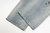 mens fashion ripped jeans blue straight baggy jeans trousers luxury loose casual distressed denim pants male 1 unique jeans style 4614