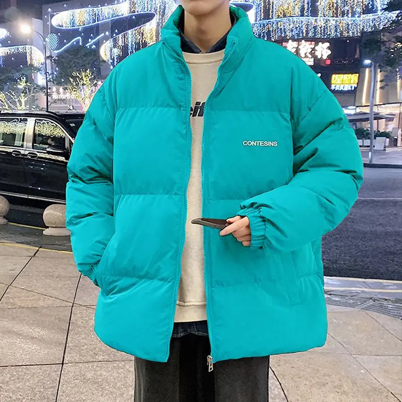 Autumn And Winter Thickened Cotton Coat Students 2024 New Down Cotton