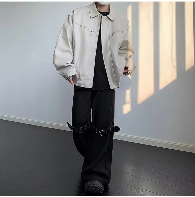 checkered varsity coat, layered streetwear look, trendy