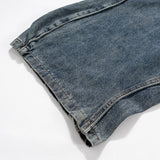 mens blue baggy jeans irregular patchwork streetwear hip hop loose jeans trousers male luxury designer denim pants unique jeans style 370