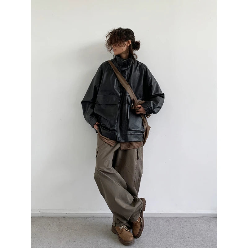 panelled street outerwear, high-street style, daily look