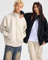Autumn New Stand Collar Sports Jacket Mens Korean Couple College High