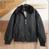 techwear bomber jacket, urban fashion, men's streetwear fashion, oversized urban jacket, high quality cold-weather coat