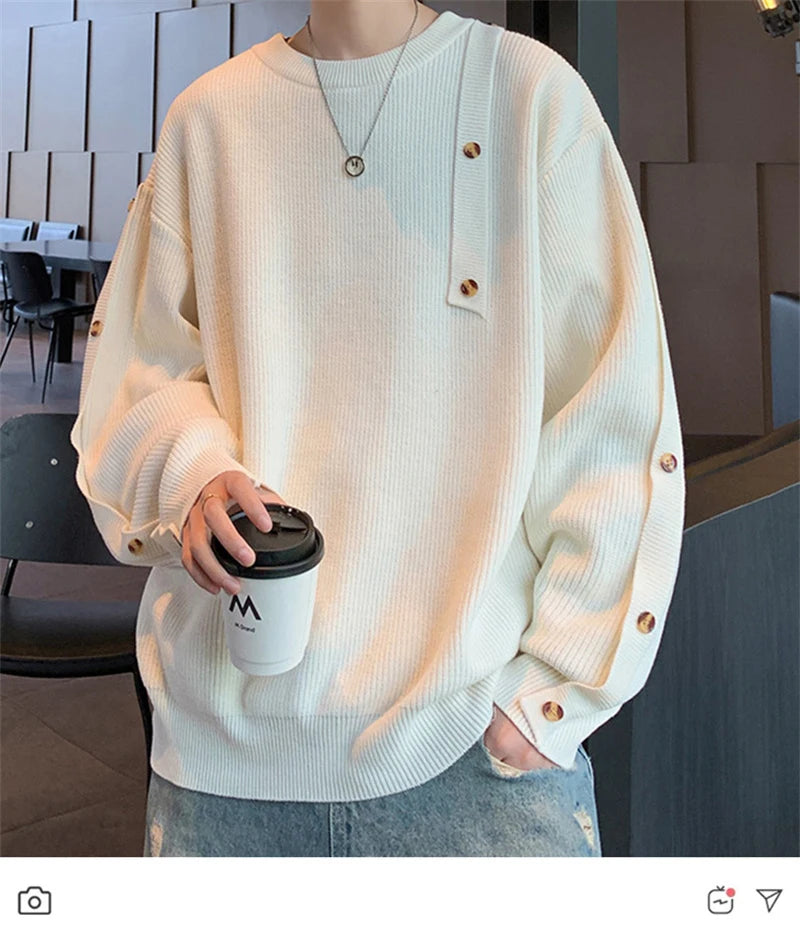 grunge knit sweater, fall winter drip, aesthetic soft knit grunge sweater for cozy streetwear