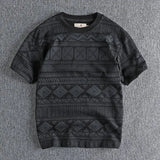 Y2k Tribal flame – Korean Summer Street Men And Women Trendy Personalized Print