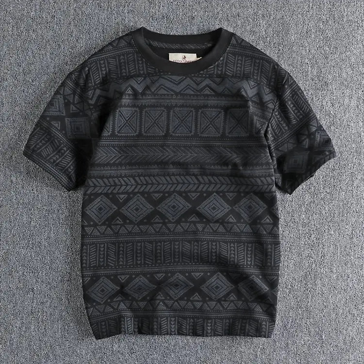 Y2k Tribal flame – Korean Summer Street Men And Women Trendy Personalized Print