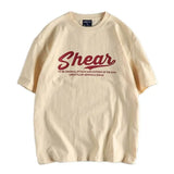 Gothic Vintage print – Summer Short Sleeved Mens T Shirt Trend Letter Printing Geom