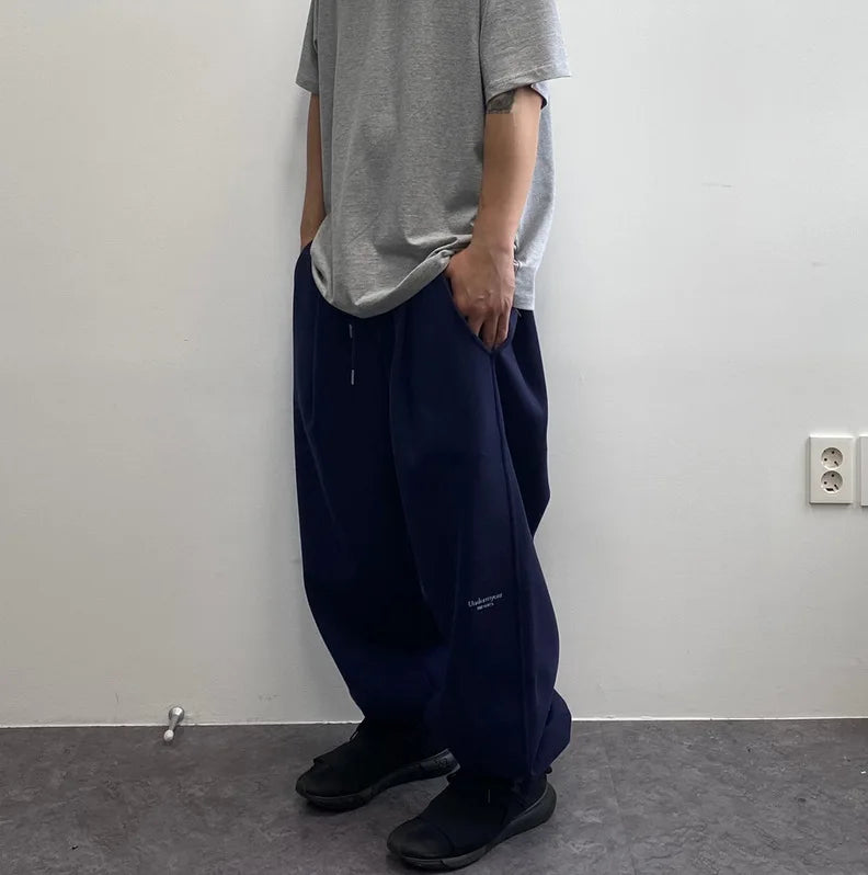 new luxury men 2024 cotton undermycar embroidered comfortable cotton parkour sweat casual pants tactical function cargo 766 unique cargo style 951