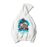 Funny Vacation Bear Graphic Printed Hoodies For Men Streetwear Hip Hop