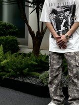 Anime Streetwear T-Shirt – Pastel Scream Manga Print Y2K Style