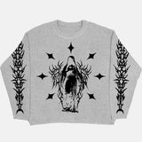 varsity knit sweater with retro streetwear styling for fall and winter outfits, ideal for men’s fashion and seasonal streetwe