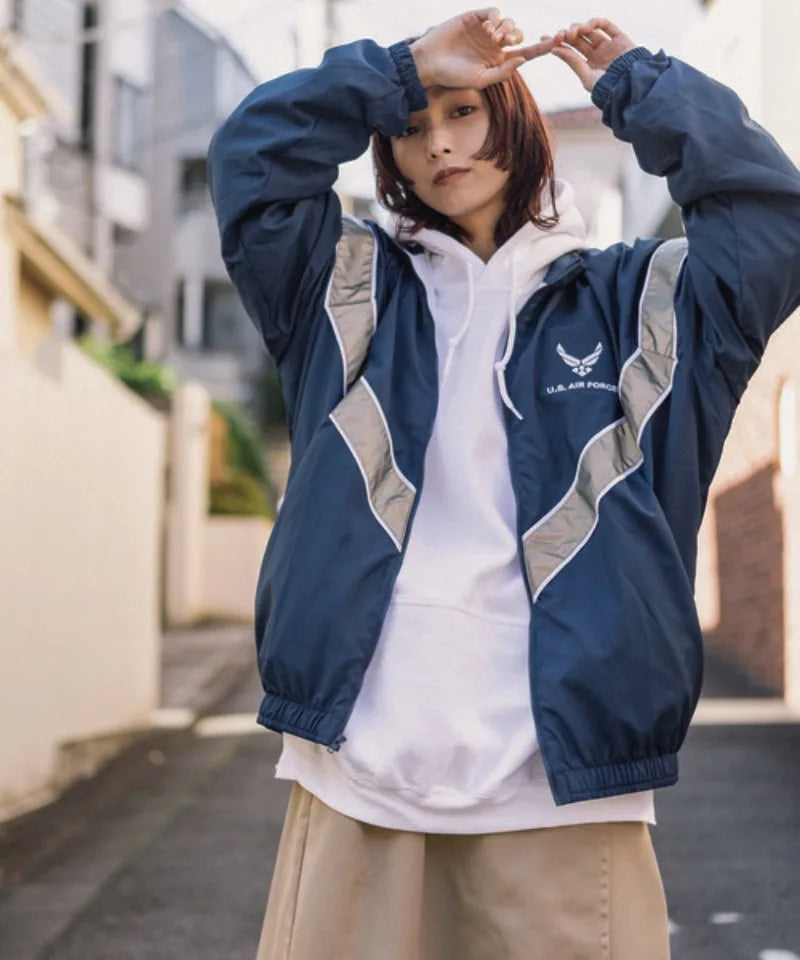 panelled street outerwear, high-street style, daily look