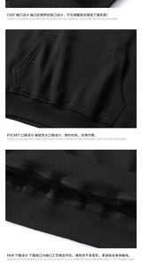 Autumn American Retro Ins Simple Versatile English Letter Printed Hooded Sweatshirt Trendy Male Female Students Hoodie Jacket