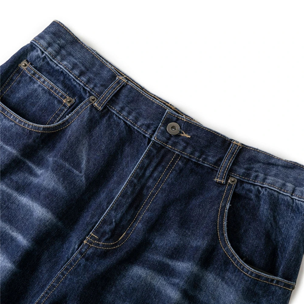 mens black baggy jeans dragon embroidered straight jeans streetwear hip hop loose trousers male luxury designer denim pants unique jeans style 1999