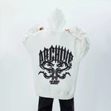 Mens Sweatshirt Street Style Oversize Loose Chicano Floral Feeling Com