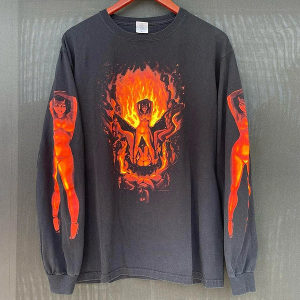 Oversized Vapor Tee – Static Emoji Glitch Graphic Aesthetic
