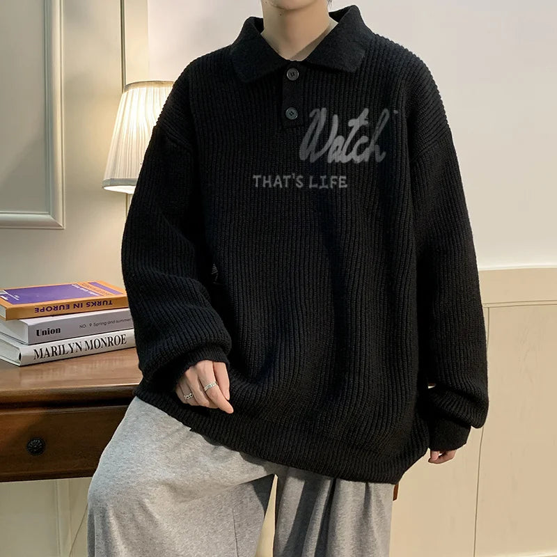 minimalist knit hoodie, photo-ready knit, unisex oversized techwear hoodie for men street style