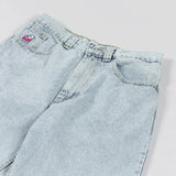 Wexwear Embroidery Shorts Skateboarding New Y2k Jeans Denim Baggy Harajuku Gym Basketball Shorts Men Letter Graphic Streetwear
