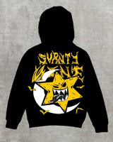 Y2K Womens Mens Hoodies Clothing Long Sleeve Pullover Zip Sweatshirt S