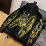 Y2K Womens Clothing Hoodies Sweatshirt Long Sleeve Pullover High Stree