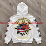 Towel Embroidered Cartoon Camouflage Glo Gang The Glory Full Zip Hoodi