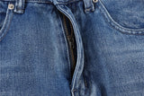 2024 ripped jeans high street straight trousers destroyed hole baggy denim pants vintage retro hip hop unique jeans style 415