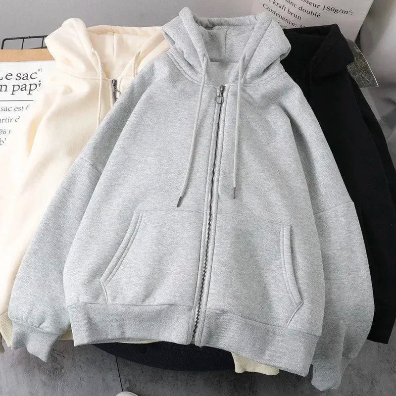 Street Y2K New Fashion Trend Fleece Thickened Spot Hoodie Women Haraju