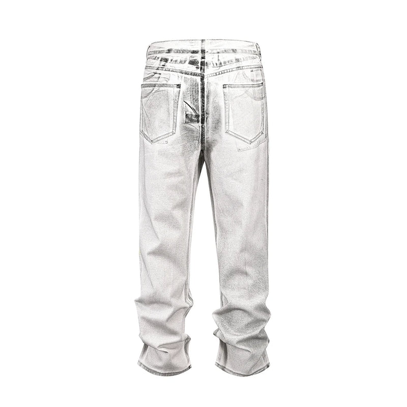 harajuku men women baggy jeans pants solid color washed loose casual denim trousers oversized high street loose cargos military streetwear pants