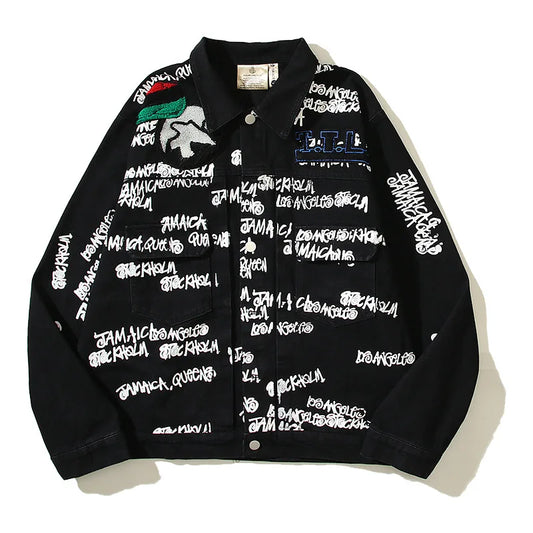 winter street style featuring new 2023 gentleman men flocking legacy artistic letters denim heavy baseball coats jackets abstract digital coat warm 619 design – premium quality jacket for men