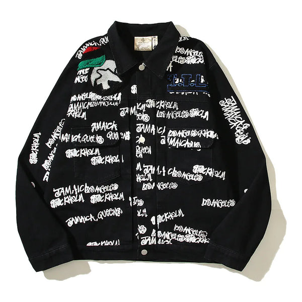 winter street style featuring new 2023 gentleman men flocking legacy artistic letters denim heavy baseball coats jackets abstract digital coat warm 619 design – premium quality jacket for men