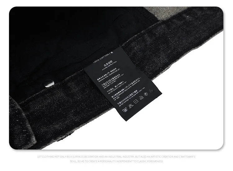 Destroy straight jeans