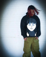 Glitchcore Fashion – Harajuku New Grunge Oversized Sweatshirt Trend Printing Hood – Streetwear Fashion for Men & Women