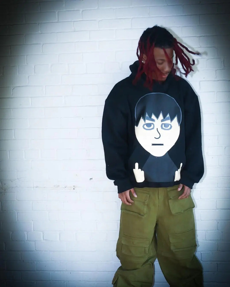 Glitchcore Fashion – Harajuku New Grunge Oversized Sweatshirt Trend Printing Hood – Streetwear Fashion for Men & Women