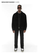 checkered bomber jacket, daily drip essential, men's streetwear fashion, oversized urban jacket, high quality cold-weather co