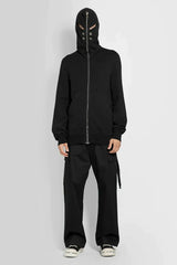 sadcore chrome print featuring new luxury 2023 rick four holes zipper pullover hoodies hoody hooded sweatshirts velvet cotton thick fleece us size 668