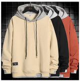 Men Hoodies Sweatshirt Casual Fashion Clothes Mens Korean Harajuku Hip