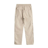 fashion casual hip hop joggers side button trousers elastic waist drawstring track sweatpants new cargo streetwear mens pants unique joggers style 4772