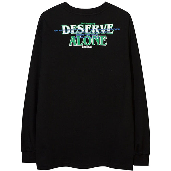 "Deserve" Unisex Men Women Streetwear Graphic Sweatshirt Daulet Apparel