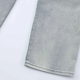 2024 multi pocket jeans vintage mens harajuku cargo denim pants retro hip hop straight loose jean pants unique cargo style 888